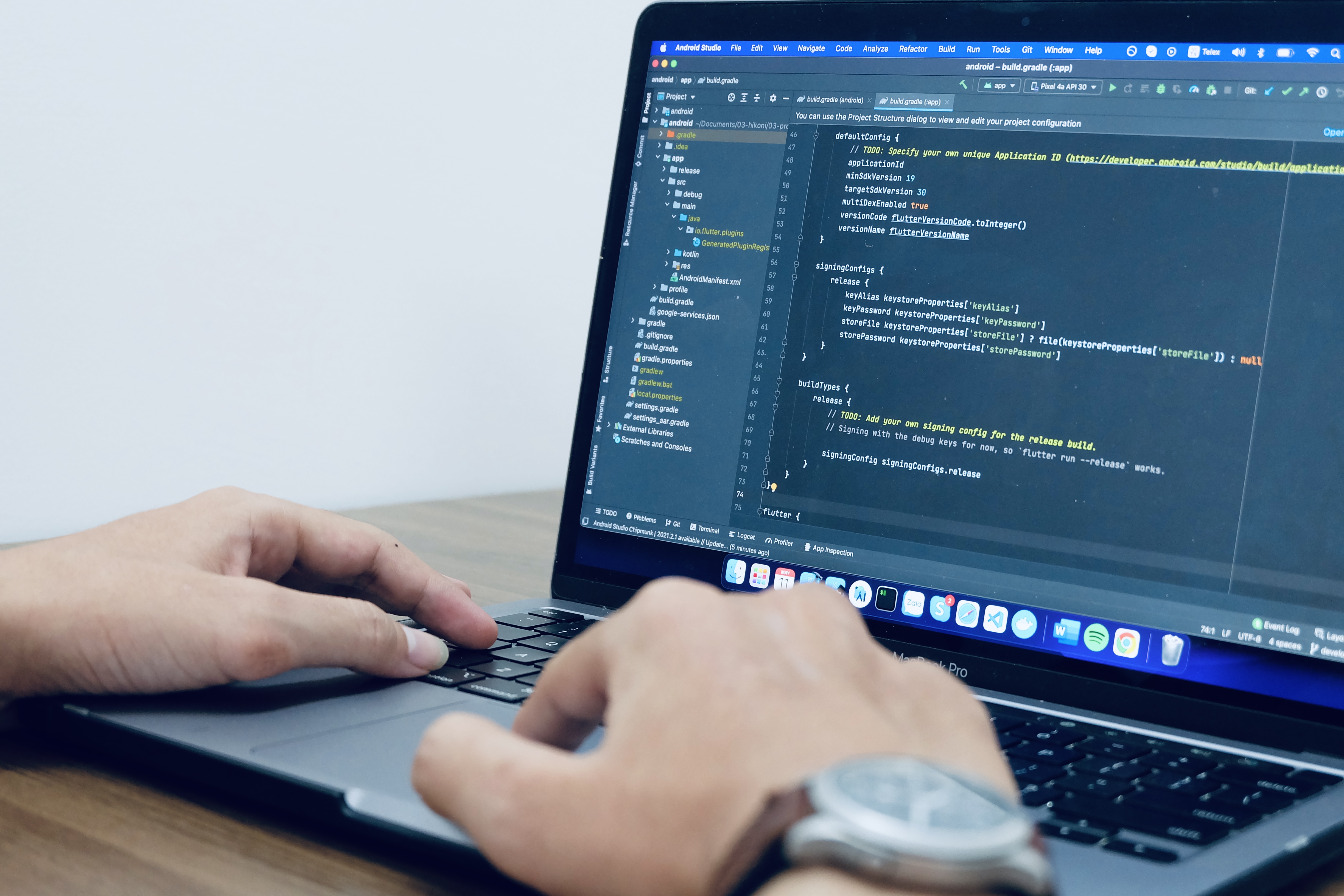 SCAQUE - Mobile Development